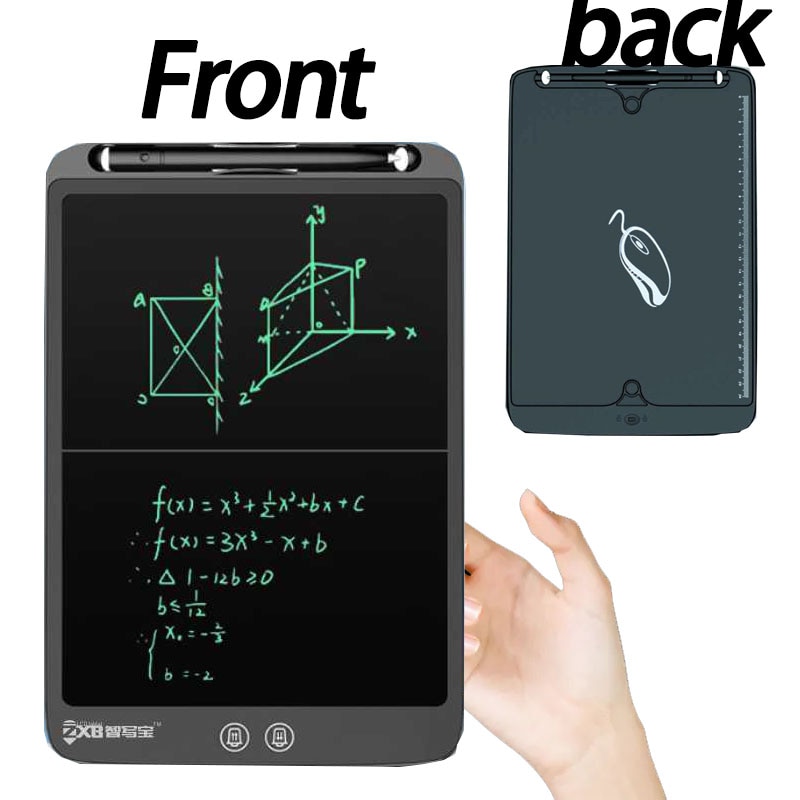 12 인치 비즈니스 LCD 필기 태블릿 스마트 노트북 학생 초안 수학 노트 학습 사무실 데스크탑 용품 선물